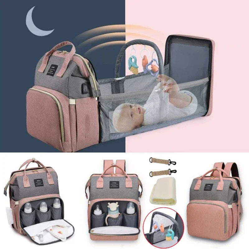 DiaBaby - Bolso cambiador multifuncional para bebé